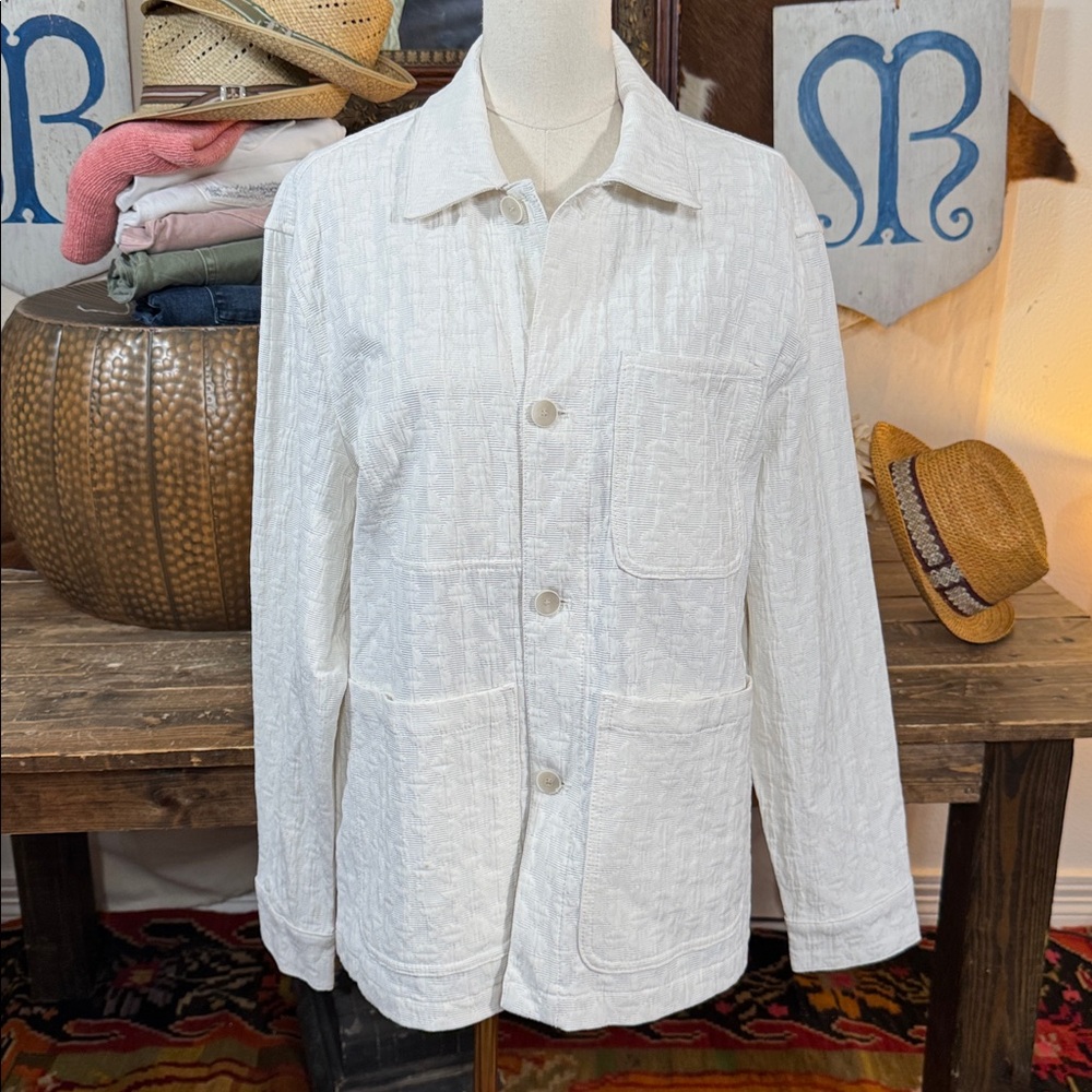 Zara Quilted Lightweight Over Shirt